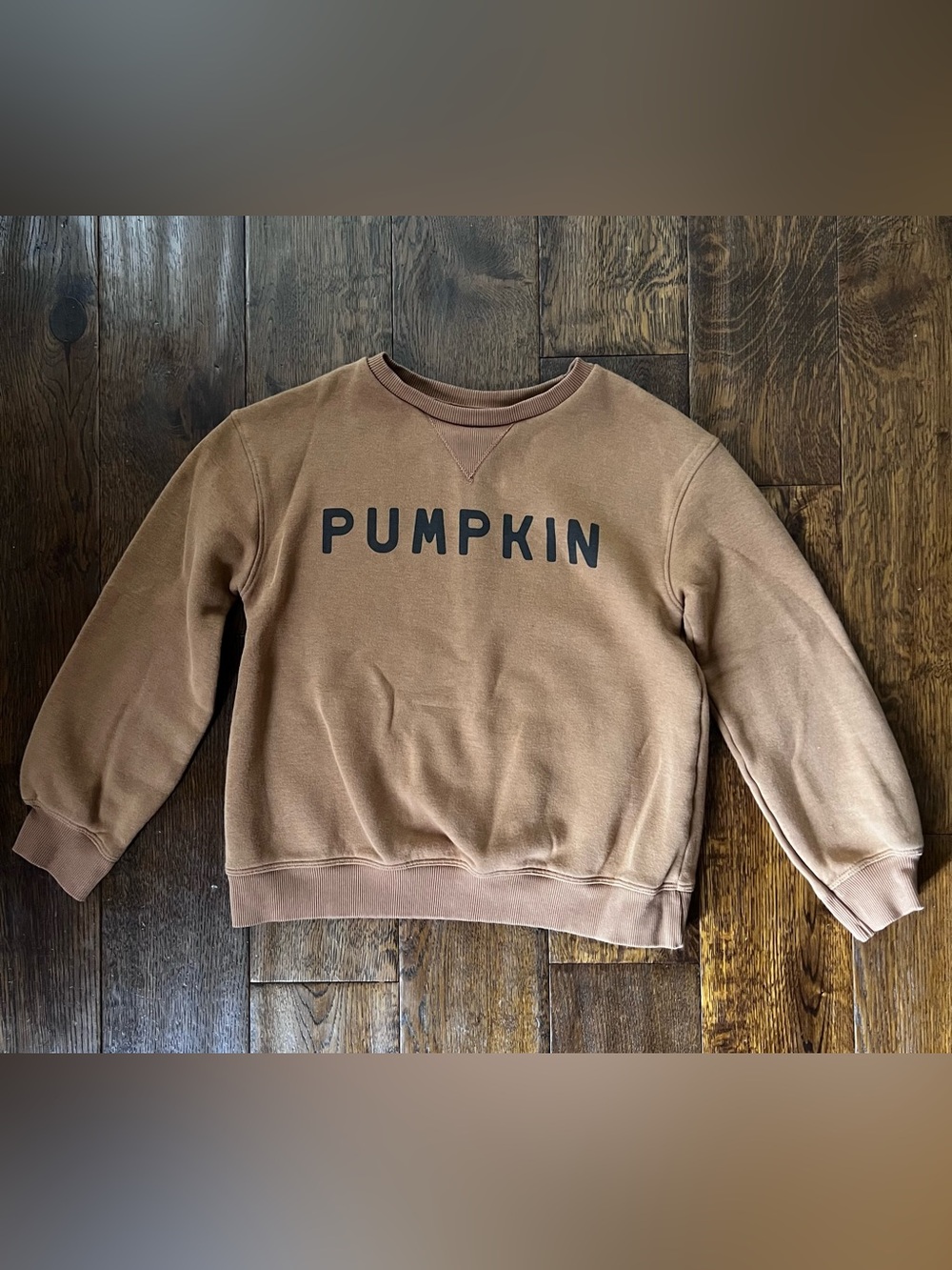 Little & Co Kids “Pumpkin” Crewneck Size 7
